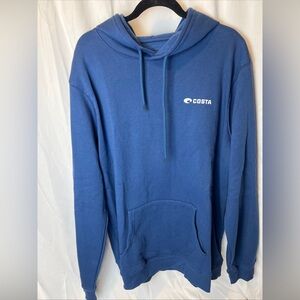 Costa Blue Men's Hoodie